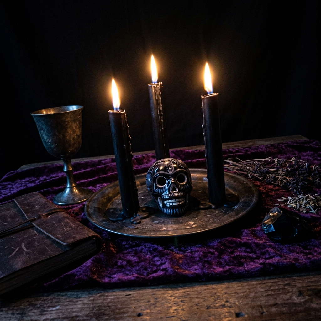 Altar oscuro Lucifer